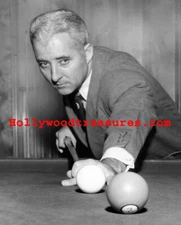 Willie Mosconi~Playing Pool~Champion~23~Billiards~Shooting Pool~Photo~Poster