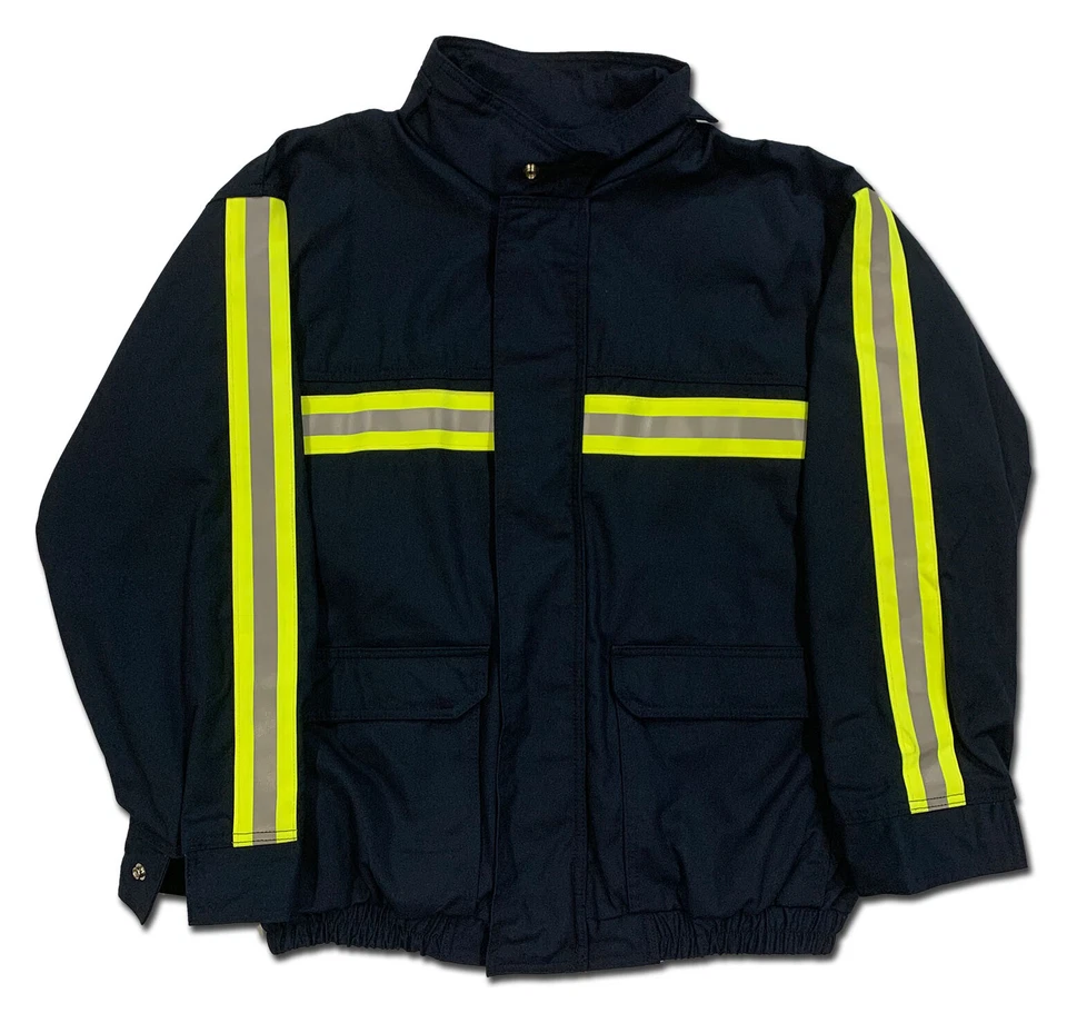 Red Kap Bomber Jacket Hi Vis Heavyweight Reflective Enhanced Vis Work Uniform - Image 2 of 4