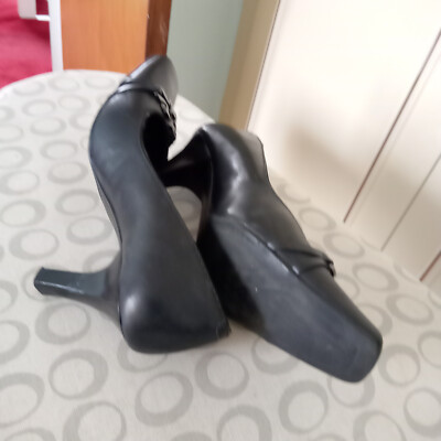 ladies black dress shoes | eBay UK