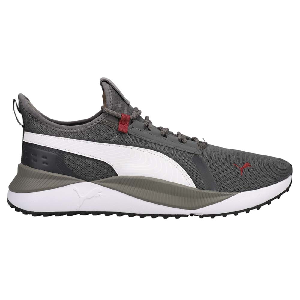 Puma Pacer Future Street Plus Мужские серые кроссовки на шнуровке Повседневная обувь 38463413