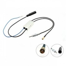 Dab Radio Stereo Aerial Splitter Antenne Passt Für Kenwood Clarion Headunit