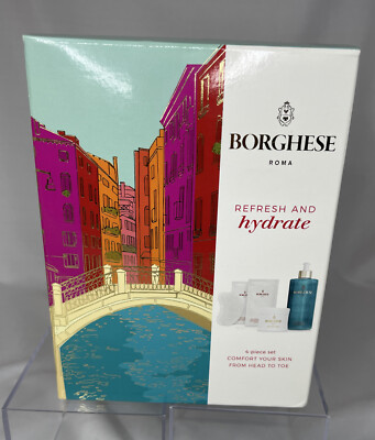 Borghese Roma - Refresh and Hydrate - 4-piece set - NWB Sealed