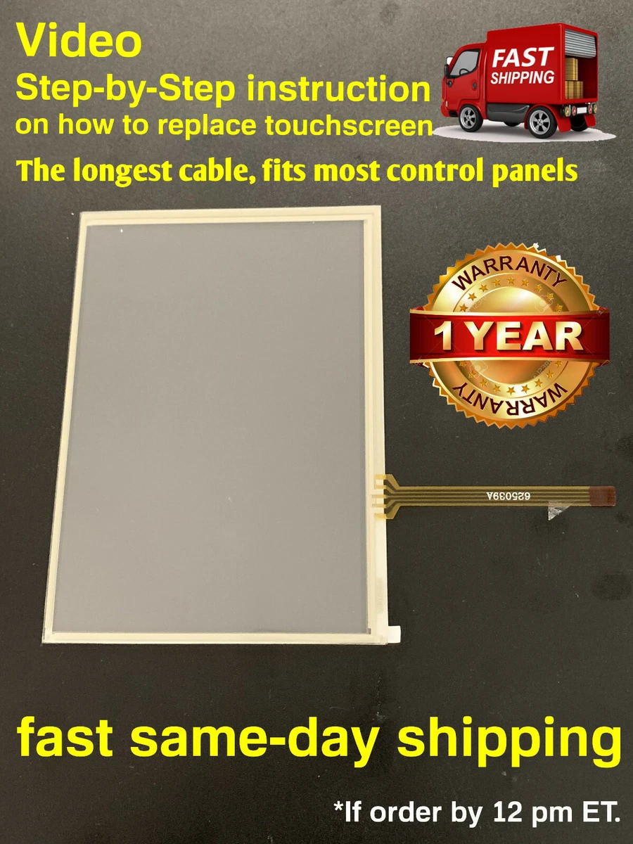REPLACEMENT TOUCH SCREEN FOR GE MICROWAVE CONTROL PANEL WB07X11192
