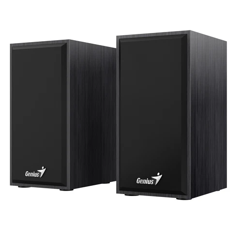 Genius SP-HF180 USB Powered Mini PC 2.0 Speakers Travel Portable 3.5mm Jack - Picture 2 of 4