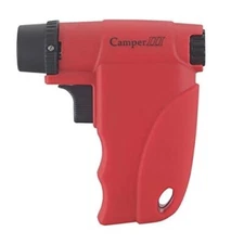 NEW Windmill Gas Burner Red Camper 3 Windproof Refillable Fast shipping Japan