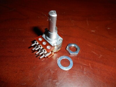 NEW Fender Dual 1 Meg D Shaft 20% 10% Log Gain Pot For Twin Dual