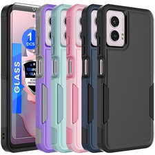 Luxury Phone Case For Motorola Moto G Play 5G 2024 Cover Screen Protector