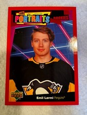 2020-21 Upper Deck - UD Portraits Rookies #P-97 Emil Larmi (RC)