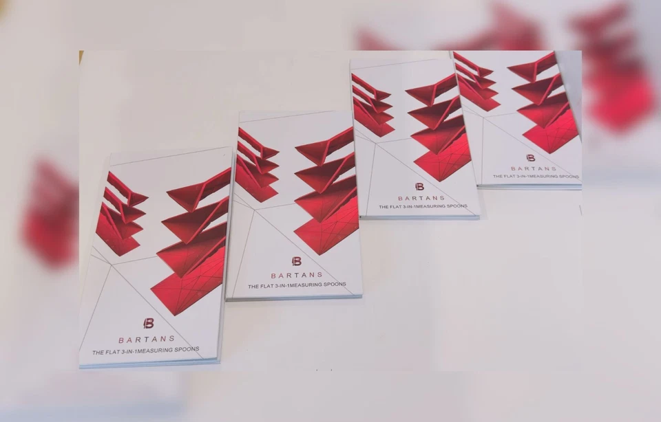 Bartans Polygons 3-in-1 Flat Measuring Spoon - Image 2 of 4