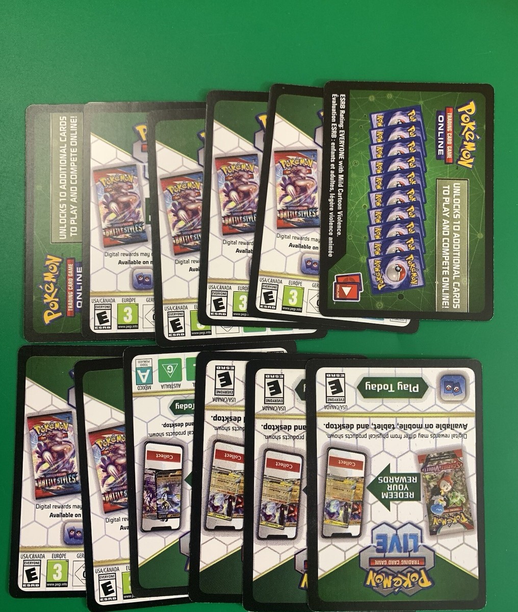 virtual pokemon cards TCG Live $50 In Virtual Pokemon Cards