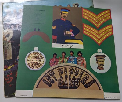 THE BEATLES SGT PEPPER UK 1ST MONO PARLOPHONE LP PMC 7027 THE BEATLES SGT PEPPER UK 1ST MONO PARLOPHONE LP PMC 7027
