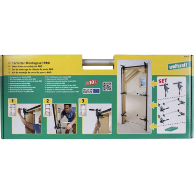 Set Completo Di Montaggio Per Telaio Della Porta Wolfcraft 3676000