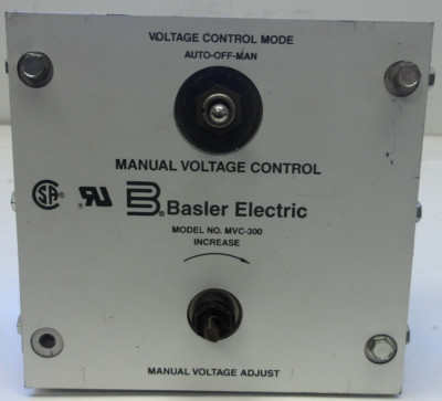 BASLER ELECTRIC VOLTAGE CONTROLLER CAT NO: 9121000106