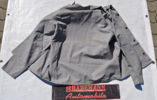 GDR work jacket (grey) VEB Plastex size 54 looks like new - unworn?  - Picture 1 of 10