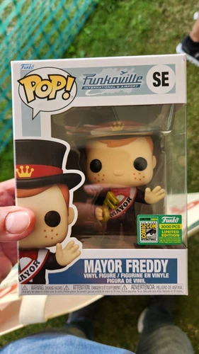 OFFICIAL SDCC STICKER 2024 FUNKO POP! SE MAYOR FREDDY 3000 PCS 