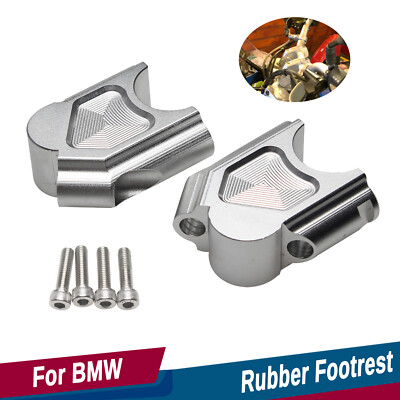 For BMW F800GS F800GT Handlebar Risers Height Up Mount Clamps 2008-2017 Aluminum