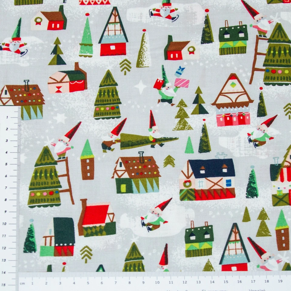 RILEY BLAKE Weihnachtsmotive von RileyBakeDesigns Weihnachtsstoff Patchwork (3061)