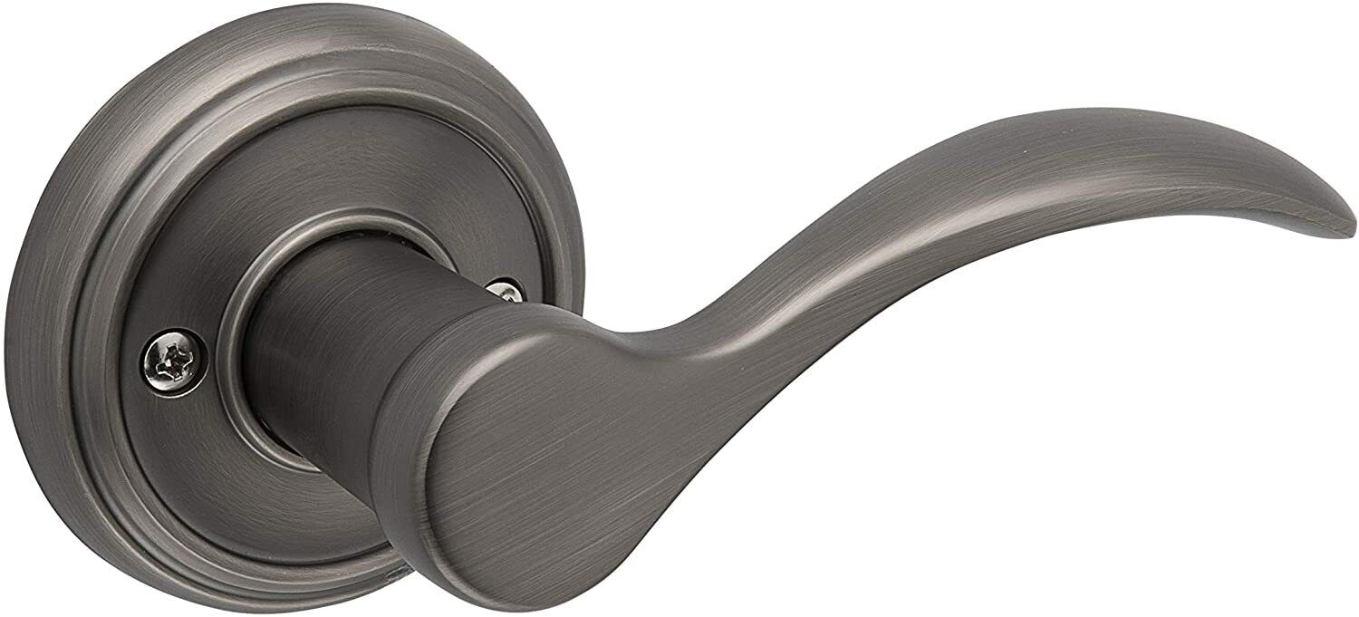 Baldwin Prestige Tobin Slate Right-Hand ed Interior/Exterior Dummy Door  Handle in the Door Handles department at