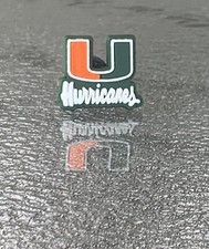 Miami Hurricanes Shoe Charm For Crocs