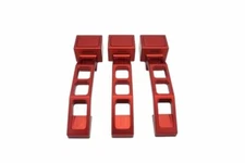 Royal Hooks Billet Aluminum Door Handles Red for JK 2DR RHO-12011-RD-3