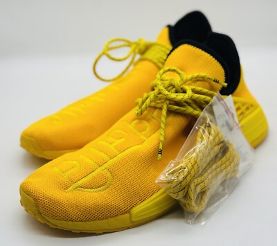NEW Adidas HU NMD Pharrell Williams Yellow ‘Human Race’ GY0091 Men’s Size  13