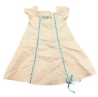 Retired American Girl Caroline 18" Nightgown Dress Off-White Light Blue Flowers