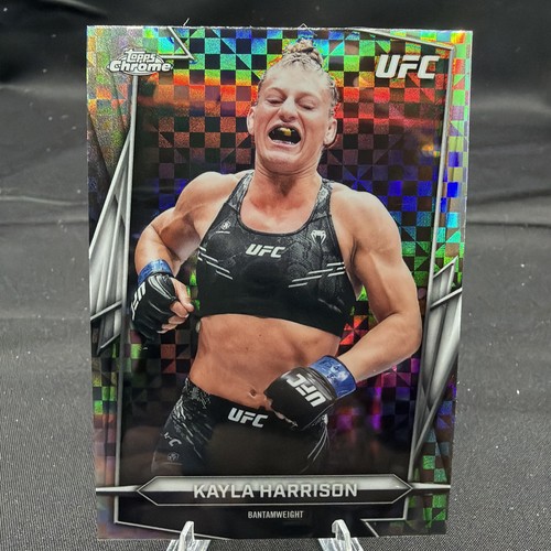 2026 Topps Chrome UFC #55 Kayla Harrison X-Fractor