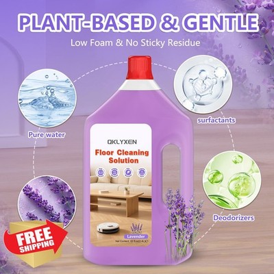 82oz Lavender Floor Cleaning Solution for Roborock Vacuums Mopping