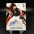 2026 Topps Series 1 Carson Seymour Baseball Stars Autographs (RAW)