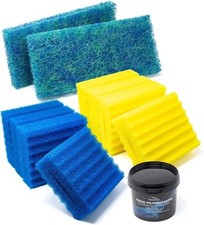 Teichfilter Ersatzschwämme + Japanmatten SET für CBF 350B Teichfilter inkl. Filt