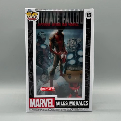 Funko Pop! Comic Covers #15 Miles Morales Spider-Man Fallout Target Exclusive