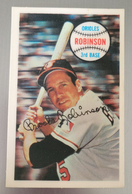 1970 Kellogg's 3-D Super Stars BROOKS ROBINSON Baltimore Orioles HOF XOGRAPH #21
