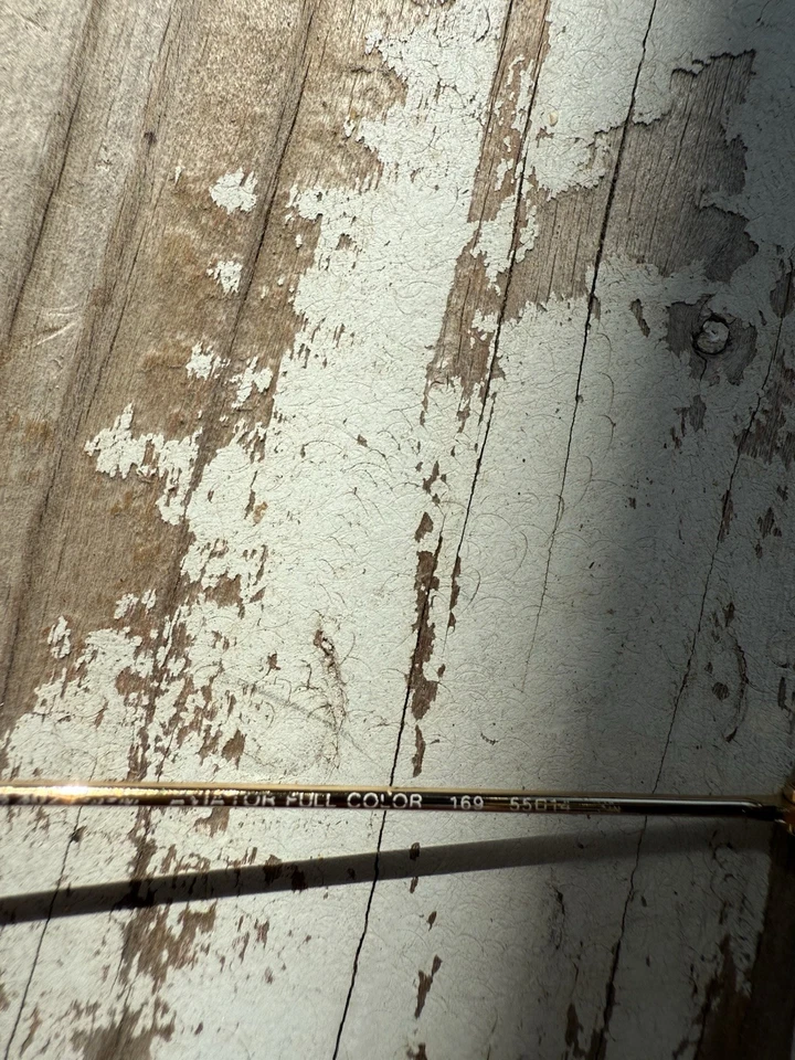 Ray-Ban RB3025 Aviator Completo Color Dorado Verde Camuflaje 55mm Ital Foto 3 de 4