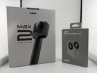 GoPro MAX2 8K 360 Action Camera Bundle (Lens Replacement Kit & 2 Batteries)