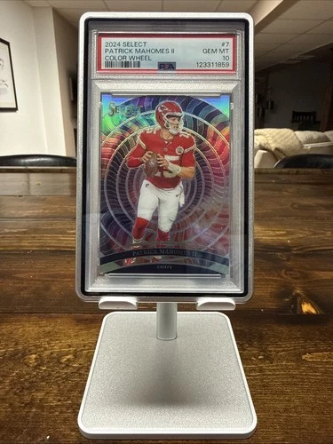 2024 Panini Select Patrick Mahomes II Color Wheel PSA 10 Gem Mint POP 15
