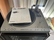 Pioneer XL-A800 Quartz PLL Direct Drive Turntable Record Player Tested as is