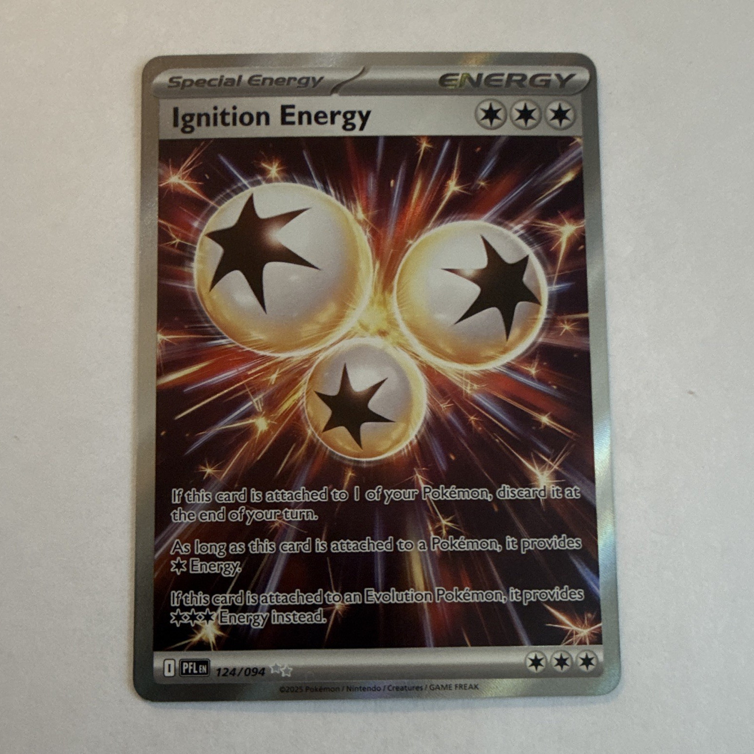 Pokemon Company Ignition Energy 124/094 Me02 Phantasmal Flames Eng Holo UR