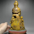 Chinese Shoushan Stone Kwan-yin Guanyin Statue  — photo 9