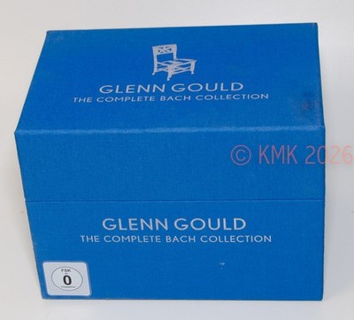Glenn Gould, The Complete Bach Collection, 38 CD + 6 DVD, 192 Seiten Buch, Delux