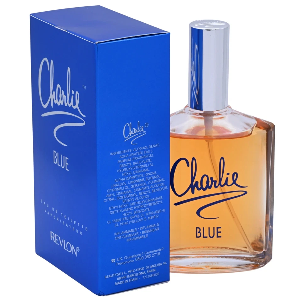 Perfume para mujer Charlie Blue by REVLON 3,4 OZ 3,3 EDT nuevo en caja Foto 4 de 4