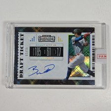 Bobby Witt Jr Auto On Card Rookie 2019 Panini Contenders Ticket 2/15 Sealed