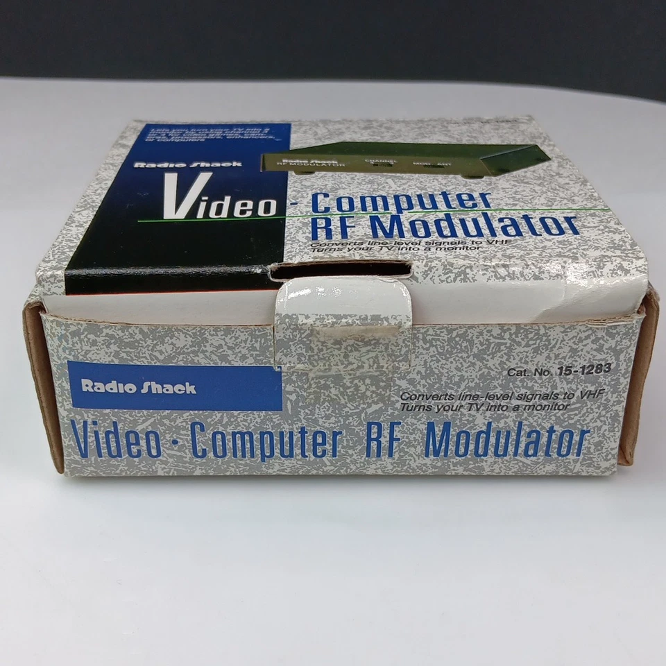 NEW Radio Shack TV Video-Computer RF Modulator 15-1283 - Image 2 of 4