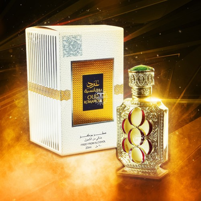 #ad Oud Romancea Pure Concentrated Oil Attar 12 ml By Ard Al Zaafaran $31.99