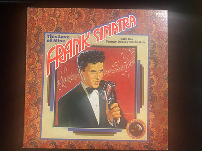FRANK  SINATRA - THIS LOVE OF MINE W/DORSEY LPV - 583  EXC  CONDITION