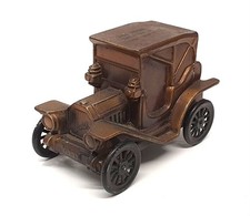 Banthrico 12cm Long 1908 - 1908 Buick Brass Coin Bank - Great Western