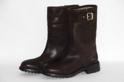 HUGO BOSS ORANGE Damen Boots, Mod. Brendan-W, Gr. 38,5 / UK 5.5  Dark Brown