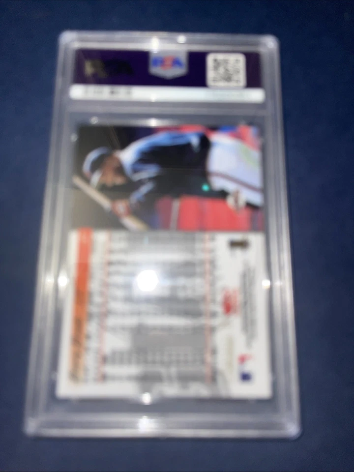 1998 BARRY BONDS Donruss Collections Prized Collections #pc37 PSA 9 MINT - Image 2 of 2