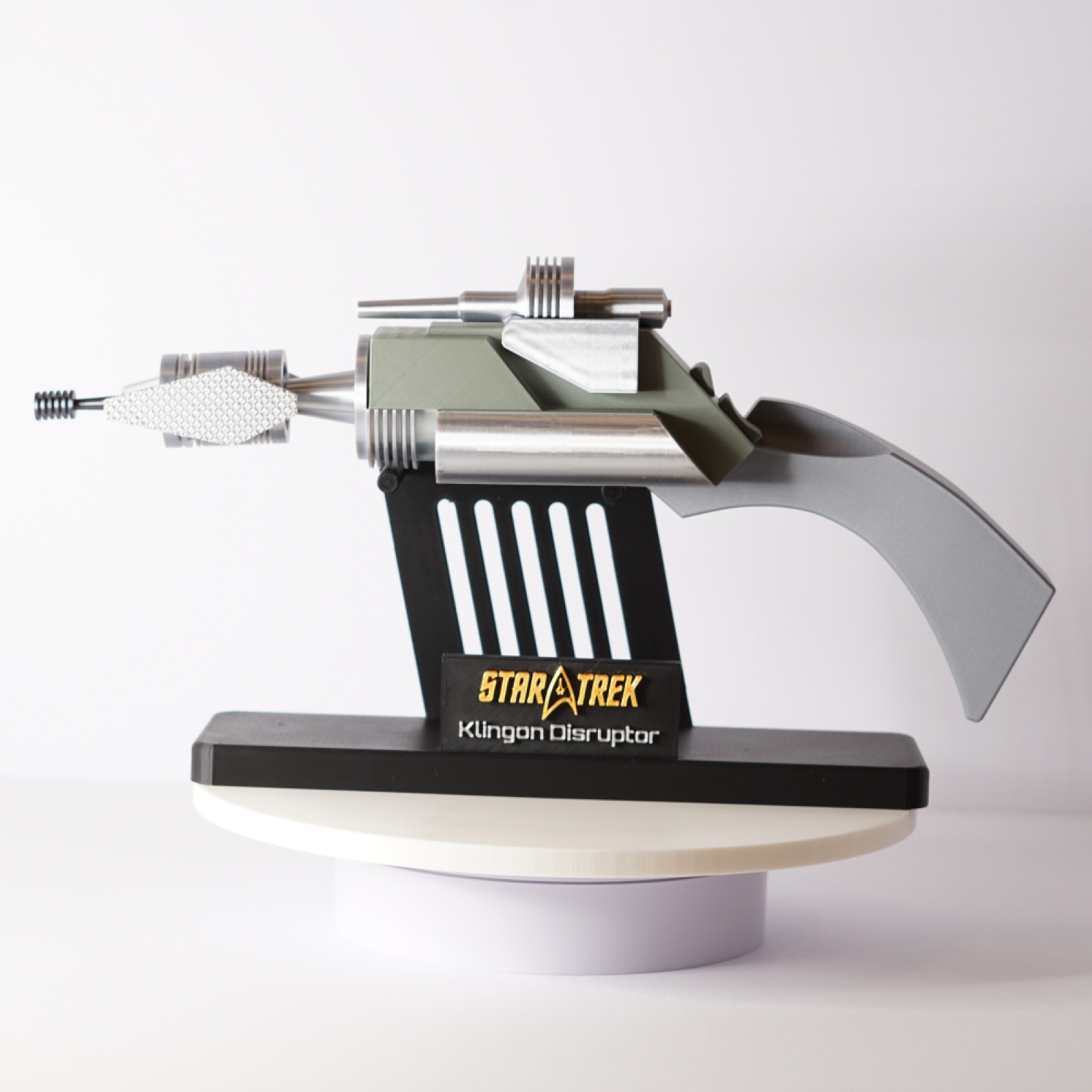 Star Trek The Original Series Klingon Disruptor 3D Printed Cosplay or Display