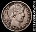 1897 Barber Quarter - Scarce Very Fine No Reserve  #i4814