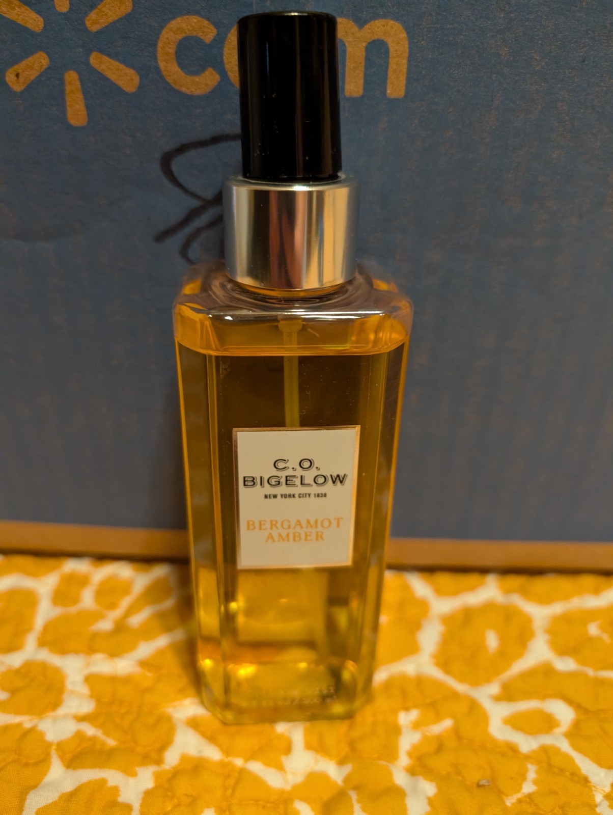 Bath & Body Works CO Bigelow BERGAMOT AMBER Cologne Mist 6.7